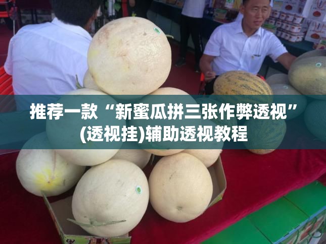 推荐一款“新蜜瓜拼三张作弊透视	”(透视挂)辅助透视教程