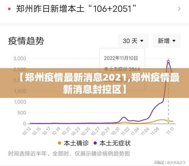 【郑州疫情最新消息2021,郑州疫情最新消息封控区】