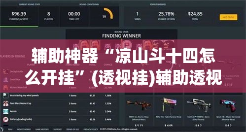 辅助神器“凉山斗十四怎么开挂”(透视挂)辅助透视教程