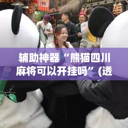 辅助神器“熊猫四川麻将可以开挂吗”(透视挂)辅助透视教程