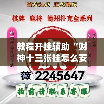 教程开挂辅助“财神十三张挂怎么安装”(透视挂)辅助透视教程