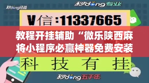 教程开挂辅助“微乐陕西麻将小程序必赢神器免费安装”(透视挂)辅助透视教程