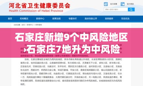 石家庄新增9个中风险地区›石家庄7地升为中风险
