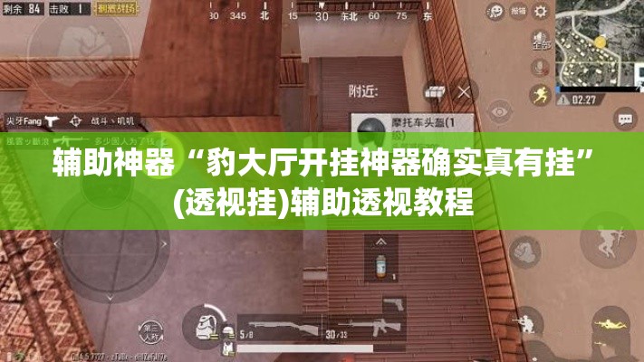 辅助神器“豹大厅开挂神器确实真有挂”(透视挂)辅助透视教程