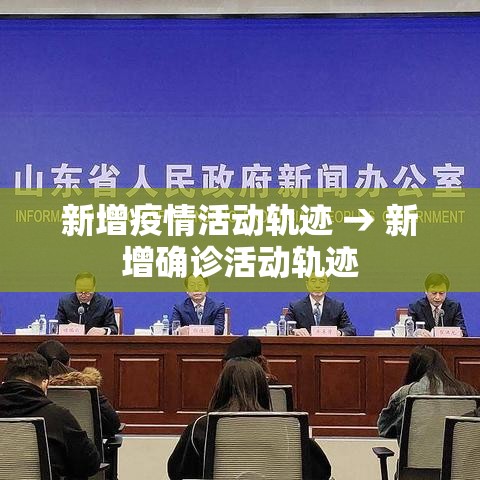 新增疫情活动轨迹 → 新增确诊活动轨迹 新增疫情活动轨迹 → 新增确诊活动轨迹