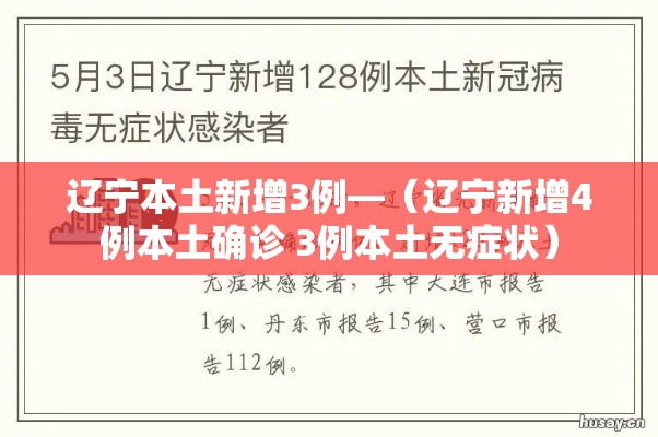 辽宁本土新增3例—（辽宁新增4例本土确诊 3例本土无症状）