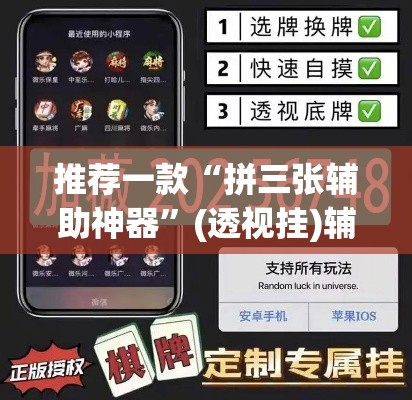 推荐一款“拼三张辅助神器”(透视挂)辅助透视教程