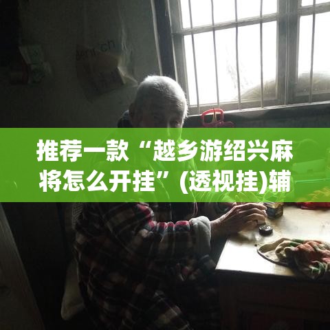 推荐一款“越乡游绍兴麻将怎么开挂”(透视挂)辅助透视教程
