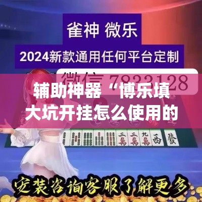 辅助神器“博乐填大坑开挂怎么使用的”(透视挂)辅助透视教程
