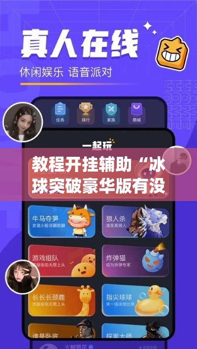 教程开挂辅助“冰球突破豪华版有没有挂”(透视挂)辅助透视教程
