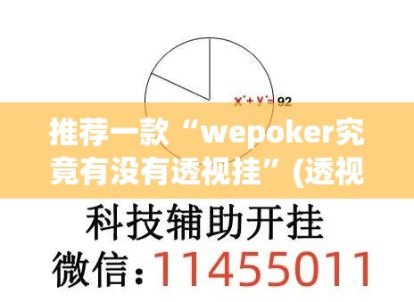 推荐一款“wepoker究竟有没有透视挂”(透视挂)辅助透视教程