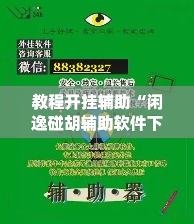 教程开挂辅助“闲逸碰胡辅助软件下载	”(透视挂)辅助透视教程