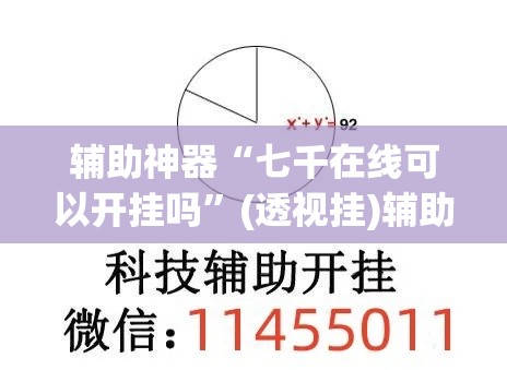 辅助神器“七千在线可以开挂吗	”(透视挂)辅助透视教程