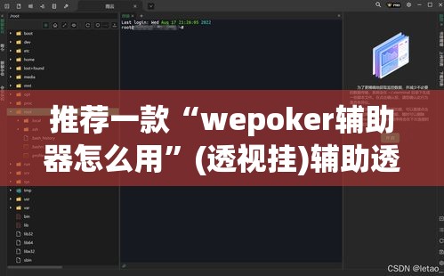 推荐一款“wepoker辅助器怎么用”(透视挂)辅助透视教程