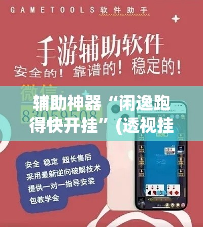 辅助神器“闲逸跑得快开挂”(透视挂)辅助透视教程