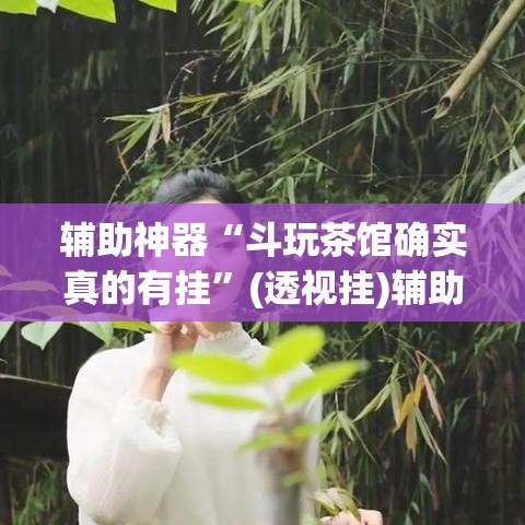 辅助神器“斗玩茶馆确实真的有挂”(透视挂)辅助透视教程