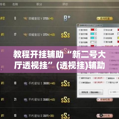 教程开挂辅助“新二号大厅透视挂	”(透视挂)辅助透视教程