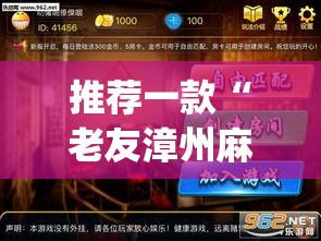 推荐一款“老友漳州麻将怎么开挂”(透视挂)辅助透视教程