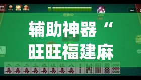 辅助神器“旺旺福建麻将有没有挂”(透视挂)辅助透视教程