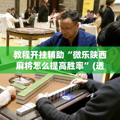 教程开挂辅助“微乐陕西麻将怎么提高胜率	”(透视挂)辅助透视教程