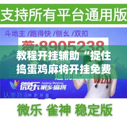 教程开挂辅助“捉住捣蛋鸡麻将开挂免费软件下载”(透视挂)辅助透视教程