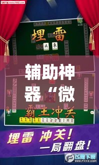 辅助神器“微乐山东麻将免费挂”(透视挂)辅助透视教程