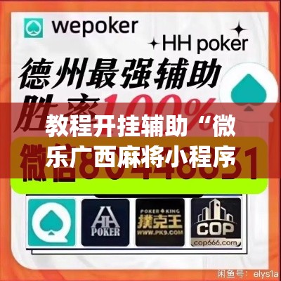 教程开挂辅助“微乐广西麻将小程序开挂神器	”(透视挂)辅助透视教程
