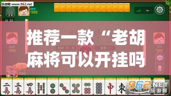 推荐一款“老胡麻将可以开挂吗”(透视挂)辅助透视教程