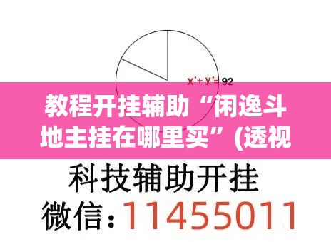 教程开挂辅助“闲逸斗地主挂在哪里买	”(透视挂)辅助透视教程