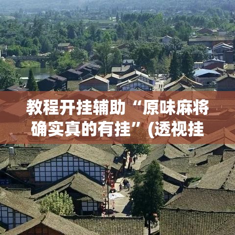 教程开挂辅助“原味麻将确实真的有挂”(透视挂)辅助透视教程