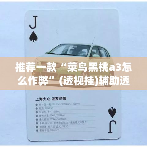 推荐一款“菜鸟黑桃a3怎么作弊”(透视挂)辅助透视教程