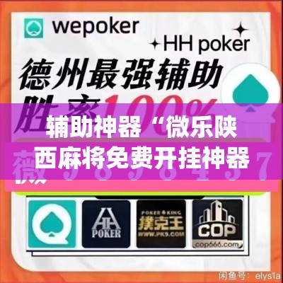辅助神器“微乐陕西麻将免费开挂神器”(透视挂)辅助透视教程