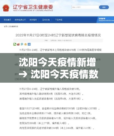 沈阳今天疫情新增 → 沈阳今天疫情数据 沈阳今天疫情新增 → 沈阳今天疫情数据