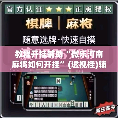 教程开挂辅助“微乐河南麻将如何开挂”(透视挂)辅助透视教程