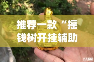 推荐一款“摇钱树开挂辅助器”(透视挂)辅助透视教程