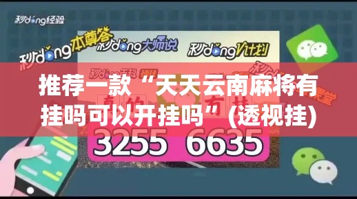 推荐一款“天天云南麻将有挂吗可以开挂吗”(透视挂)辅助透视教程