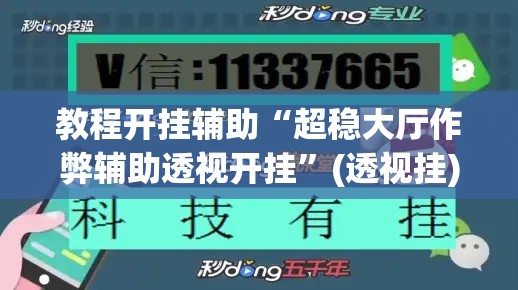 教程开挂辅助“超稳大厅作弊辅助透视开挂”(透视挂)辅助透视教程