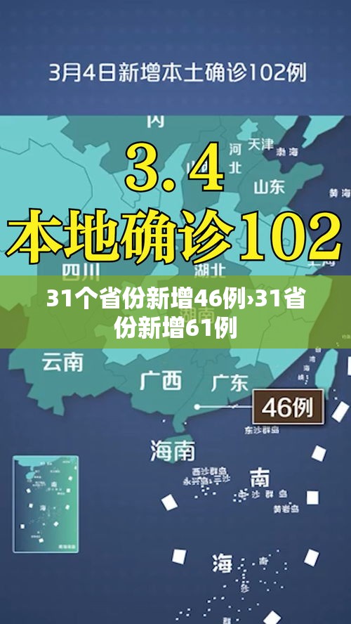 31个省份新增46例›31省份新增61例 31个省份新增46例›31省份新增61例