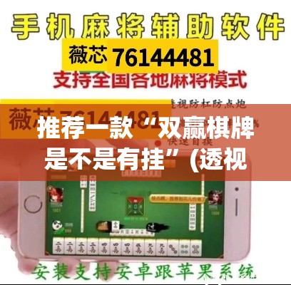 推荐一款“双赢棋牌是不是有挂”(透视挂)辅助透视教程