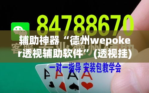 辅助神器“德州wepoker透视辅助软件”(透视挂)辅助透视教程