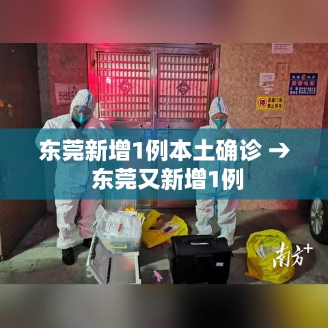 东莞新增1例本土确诊 → 东莞又新增1例