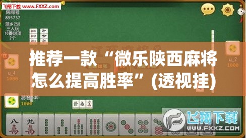 推荐一款“微乐陕西麻将怎么提高胜率”(透视挂)辅助透视教程
