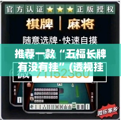 推荐一款“五福长牌有没有挂”(透视挂)辅助透视教程