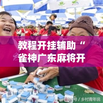 教程开挂辅助“雀神广东麻将开挂通用版”(透视挂)辅助透视教程