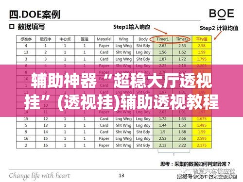 辅助神器“超稳大厅透视挂”(透视挂)辅助透视教程