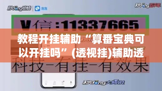 教程开挂辅助“算番宝典可以开挂吗”(透视挂)辅助透视教程