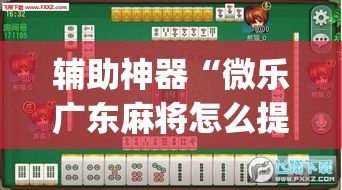 辅助神器“微乐广东麻将怎么提高胜率”(透视挂)辅助透视教程