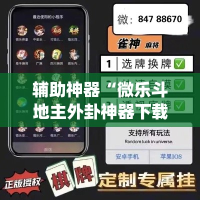辅助神器“微乐斗地主外卦神器下载	”(透视挂)辅助透视教程