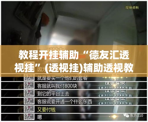 教程开挂辅助“德友汇透视挂”(透视挂)辅助透视教程