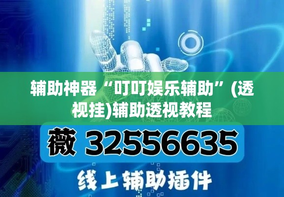 辅助神器“叮叮娱乐辅助	”(透视挂)辅助透视教程